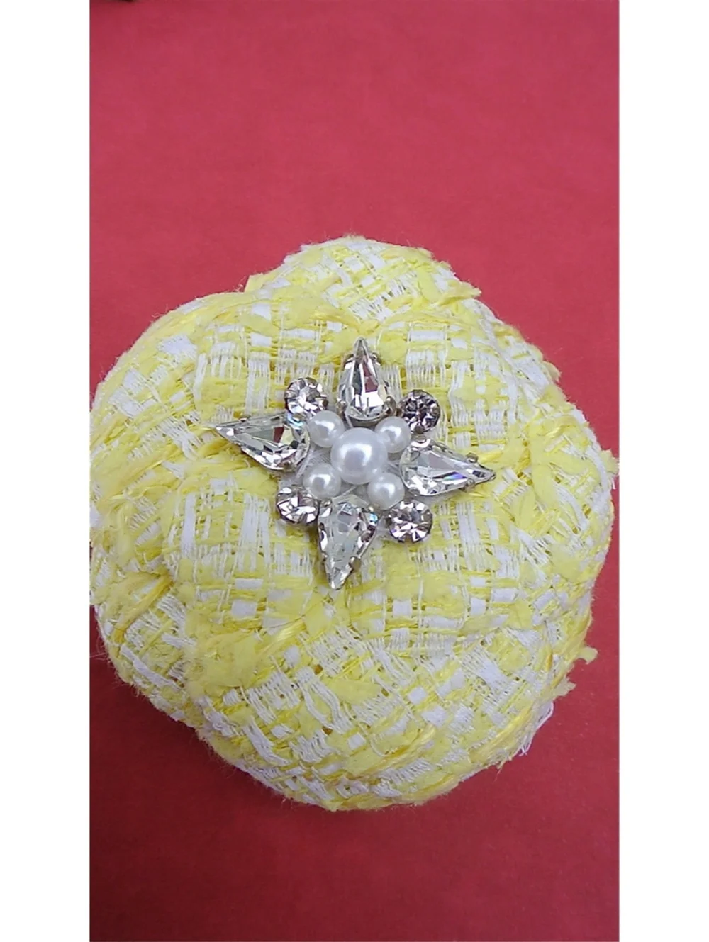 CHANEL:Tweed  Camelia Brooch  Retail $850 NEW